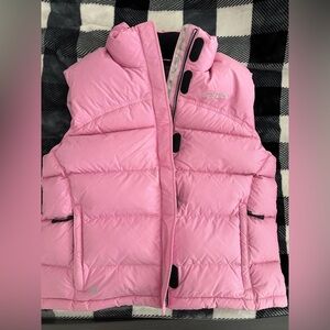 Spyder Light Pink Puffer Vest